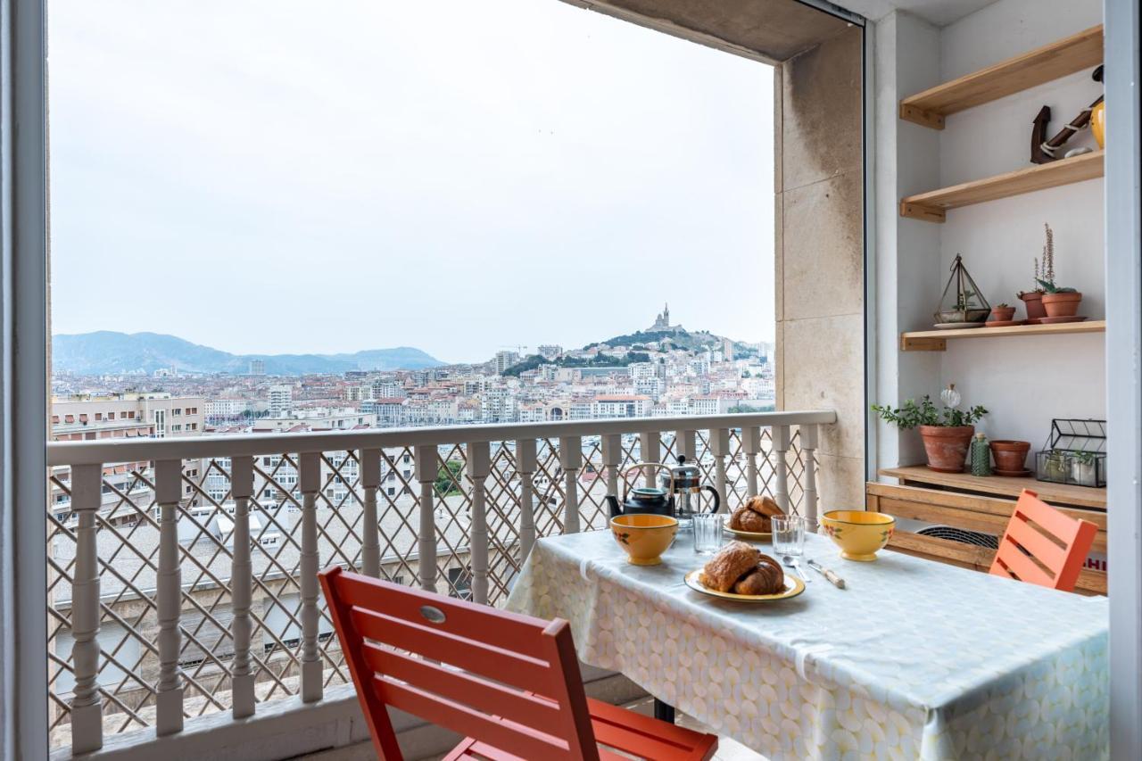 Blue Bay - Superbe Vue Sur Le Vieux Port Apartment Marseille Exterior photo
