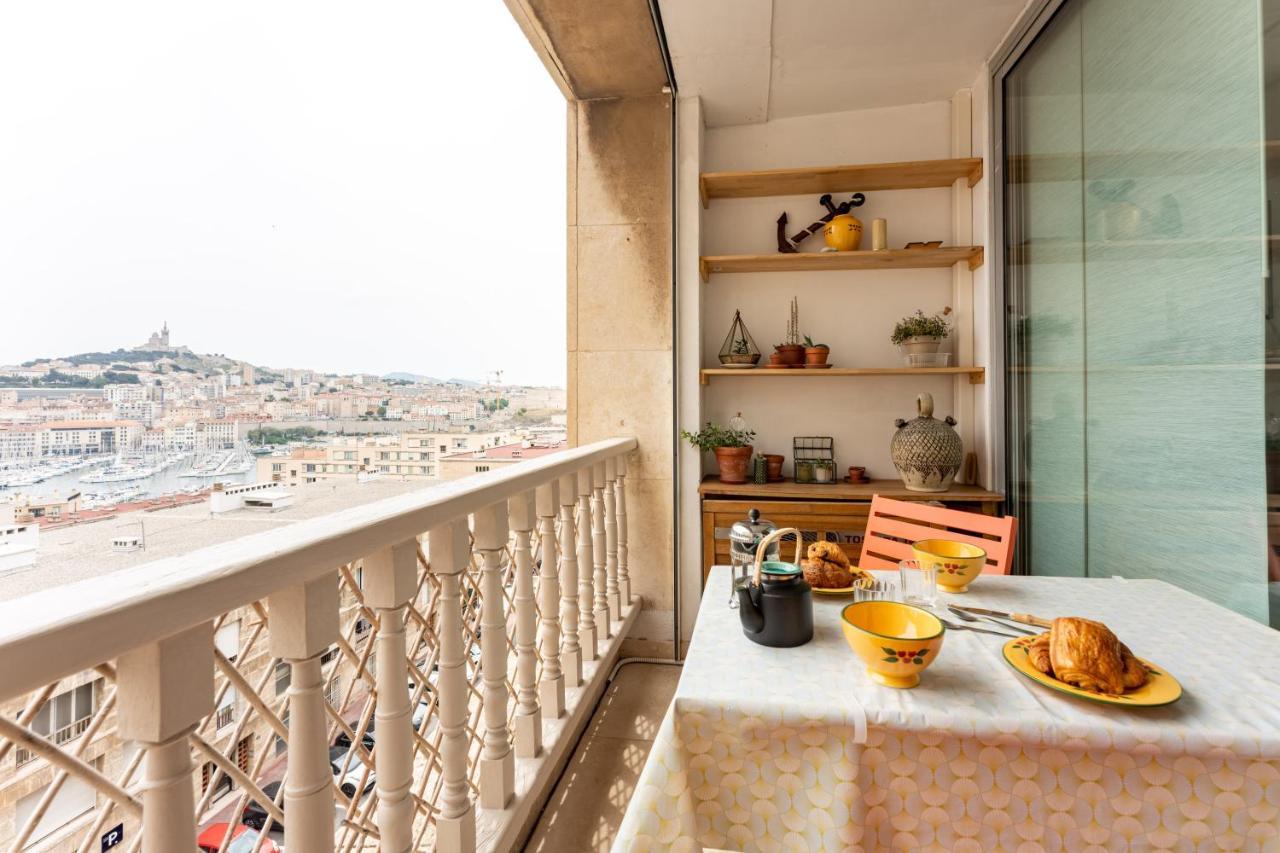 Blue Bay - Superbe Vue Sur Le Vieux Port Apartment Marseille Exterior photo